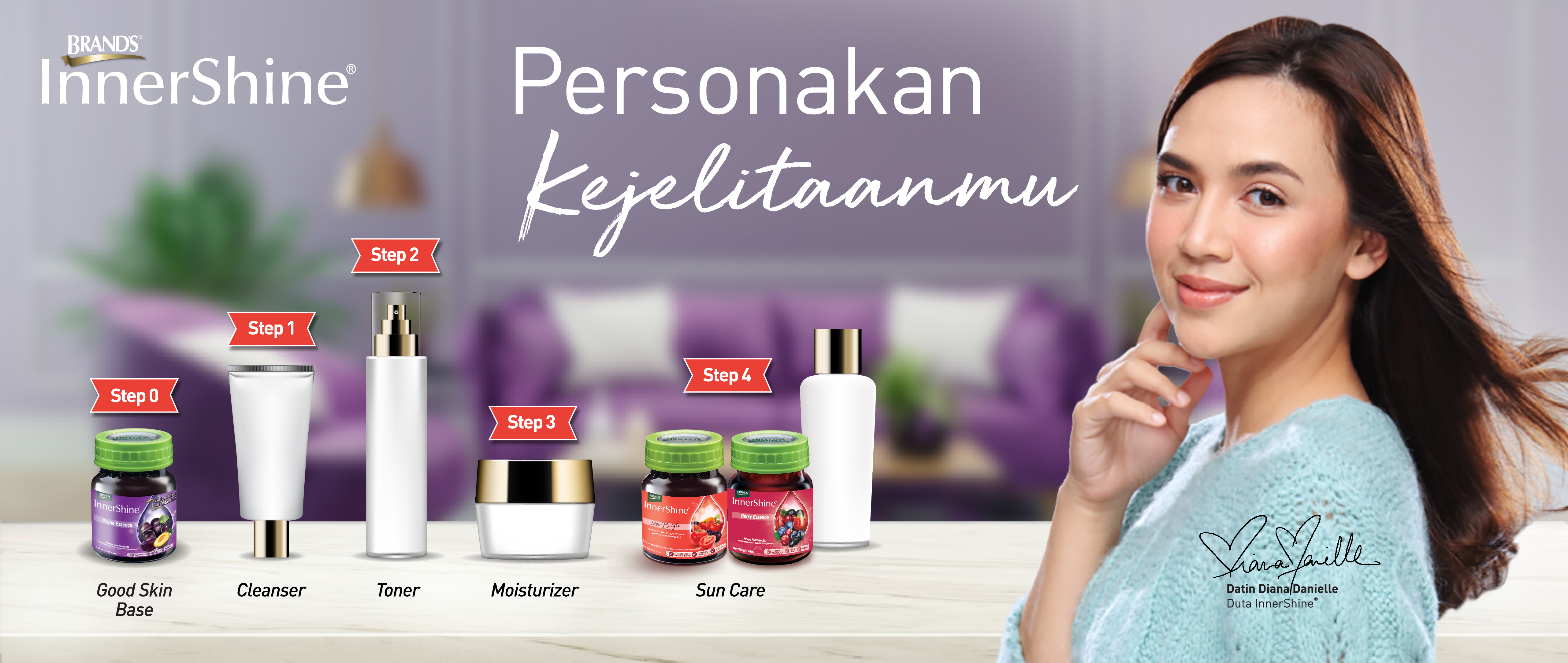 Rutin Penjagaan Kulit Dengan InnerShine Rutin Penjagaan Kulit Dengan InnerShine